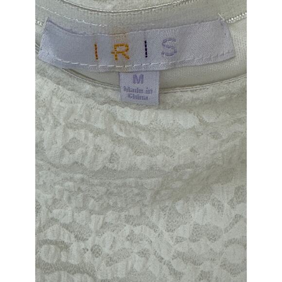 IRIS Lace Overlay Long Sleeve Mini Dress – Size M (Juniors Fit) - Picture 6 of 7